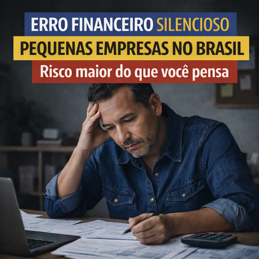 Falta de visibilidade do caixa é um dos principais erros financeiros enfrentados por pequenos empresários.