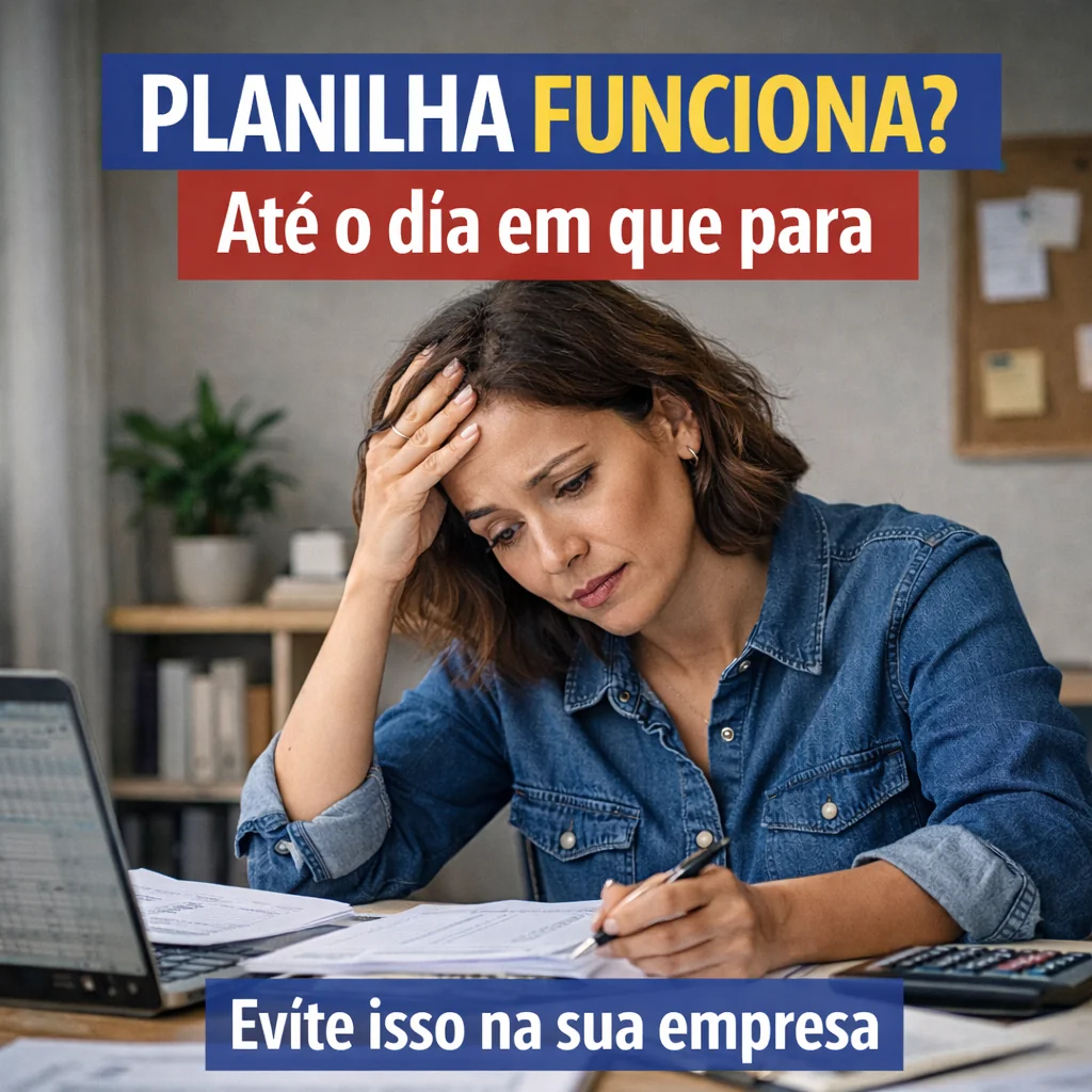 Planilhas de fluxo de caixa funcionam no início, mas podem falhar à medida que a empresa cresce.